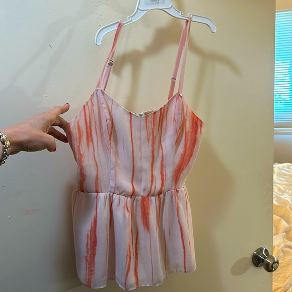 Guess Peplum top Tank - M - Picture 1 of 4